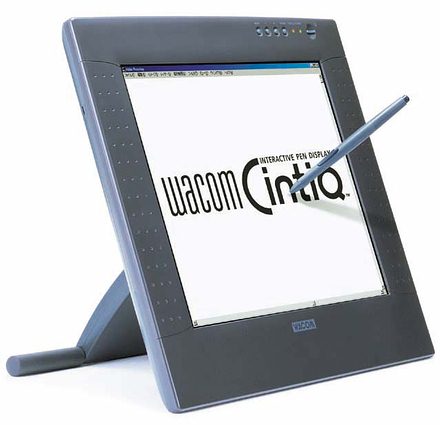 15-дюймовый ЖК планшет от Wacom с DVI интерфейсом