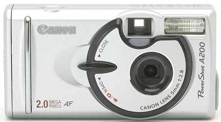 Canon PowerShot A200: 2-мегапиксельная камера для новичков
