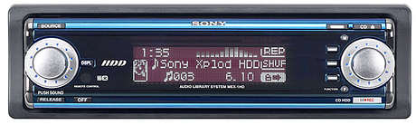 Автомобильный CD ресивер с винчестером MEX-1HD от Sony