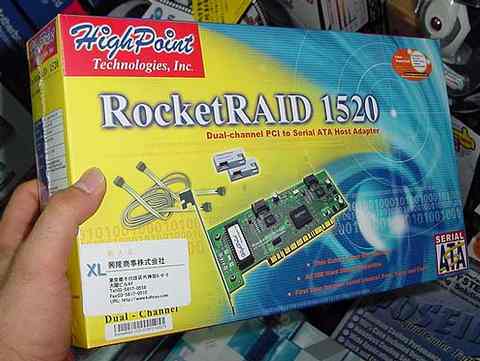 RocketRaid 1520 от HighPoint с поддержкой Serial ATA