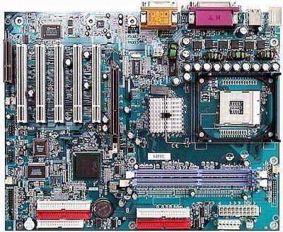 Первая DDR333 плата под Pentium 4 на чипсете i845PE от Jetway
