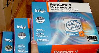 О четырех новых Pentium 4 в понедельник...