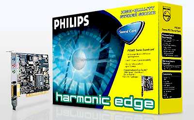 Двухканальная аудио карта Harmonic Edge PSC602 от Philips