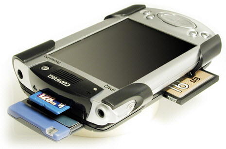 Адаптеры Dual CompactFlash и CompactFlash/Memory Stick для iPAQ от PIT