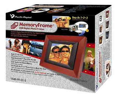 Цифровая рамка MemoryFrame от Pacific Digital