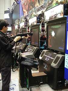 Выставка игровых автоматов в Токио: японцы отдыхают