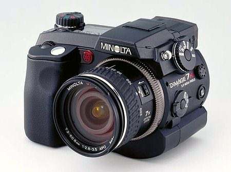 DiMAGE 7Hi: обновленная версия 5-мегапиксельной цифровой камеры от Minolta