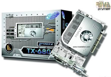 Новая графическая карта TX-680 на чипе GeForce 4 MX 440-8X от Triplex