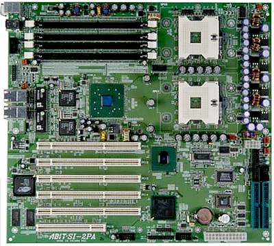 SI-2Pa: двухпроцессорная серверная плата от ABIT под процессоры Xeon