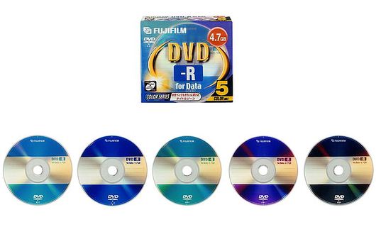 Новые носители "DVD for Data" от Fujifilm