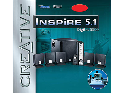 Inspire 5.1 Digital 5500: новый набор 5.1-канальной акустики от Creative