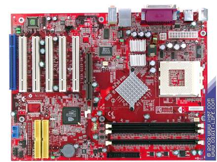 Фото дня: системная плата K7N2 от MSI на чипсете NVIDIA nForce2