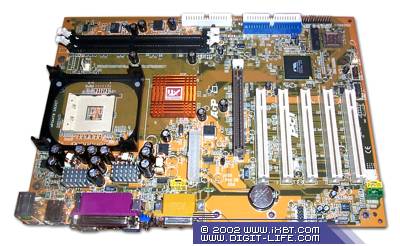 Системная Socket 478 плата A4-A985 от Sapphire на чипсете ATI Radeon IGP 340