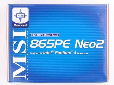 Фото дня: системная плата 865PE Neo2 от MSI на чипсете i865PE (Springdale)