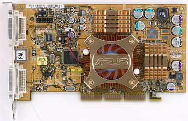 Фото дня: семейство графических карт V9520 от ASUS на чипах GeForce FX 5200