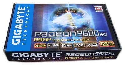 Фото дня: графическая карта Gigabyte GV-R96P128D на чипе Radeon 9600 Pro