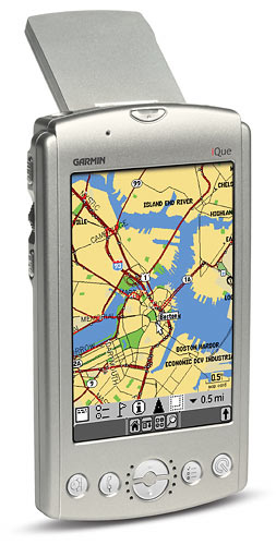 iQue 3600: карманный ПК от Garmin со встроенным GPS приемником