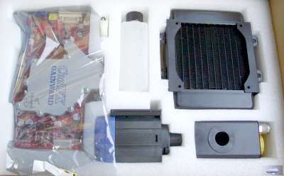 Фото дня: Gainward Powerpack FX Ultra/1600 XP "Golden Sample" с водяным охлаждением CoolFX