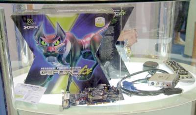 Галерея продуктов серии NVIDIA Personal Cinema на выставке Computex 2003