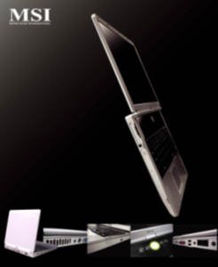 М3000 и Mega 865: ноутбук и barebone-система MSI на CES 2004