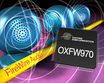 Oxford представит 7,1-канальный аудио чип с интерфейсом FireWire