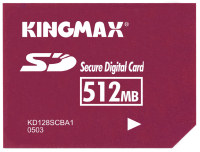 512 Мб флэш-карта Secure Digital от Kingmax