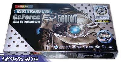 Фото дня: видеокарта ASUS V9560XT/TD на чипе GeForce FX 5600ХТ