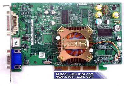 Фото дня: видеокарта ASUS V9560XT/TD на чипе GeForce FX 5600ХТ