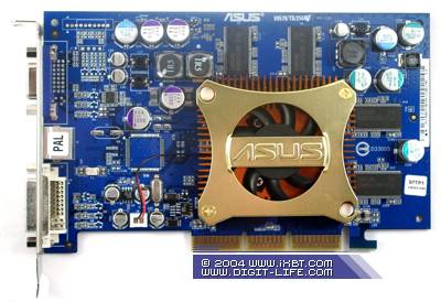 Фото дня: видеокарта ASUS V9570 TD на чипе GeForce FX 5700