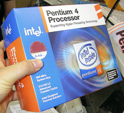 3,40 ГГц Pentium 4 — в японской рознице. Пока только Northwood