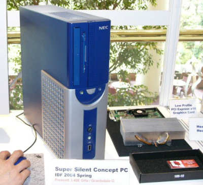 IDF Spring 2004 Japan: сверхтихий ПК на 3,4 ГГц Pentium 4 Prescott