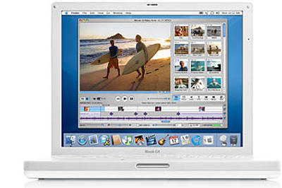Новые ноутбуки Apple: с пишущими DVD-приводами и 802.11g