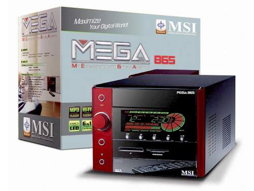MEGA 865: новый barebone-комплект от MSI с поддержкой 3,2 ГГц Pentium 4