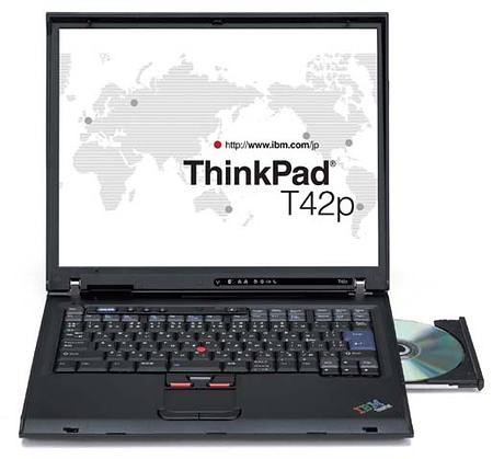 ThinkPad T42p: две новых модели ноутбуков IBM