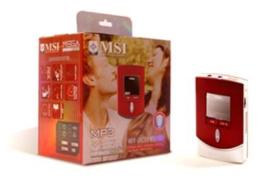 MEGA PLAYER 522: новые модели MP3-проигрывателей MSI