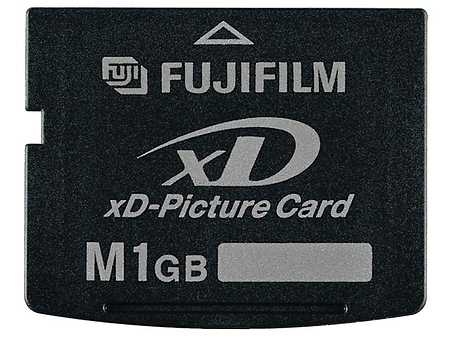 Olympus и Fuji начинают продажи 1-Гб xD Picture Card