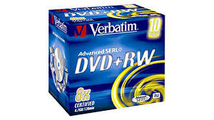 Verbatim выпускает 8Х DVD+RW, готовит 8Х DVD+R DL