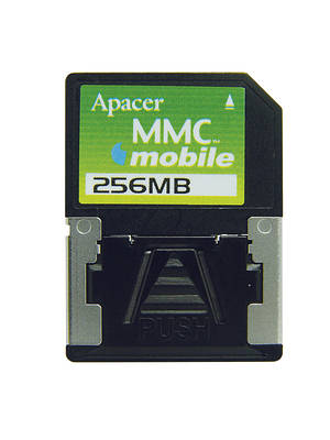 Apacer выпускает карты MMCplus и MMCmobile на европейский рынок