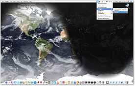 Earthdesk screenshot