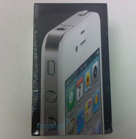 iPhone 4 белого цвета