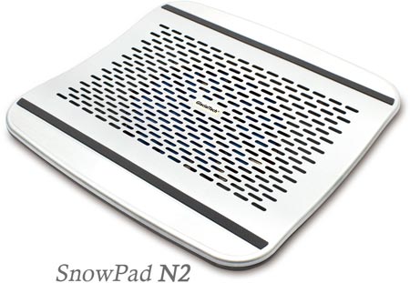 Подставки GlacialTech V-Shield VX и SnowPad N2 охладят ноутбуки с экранами размером до 15,6 дюйма 