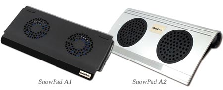 Охлаждающие подставки GlacialTech SnowPad A1 и A2