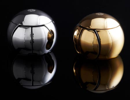 OreObject Sphere 2 — сферическая мышь с покрытием из драгметалла