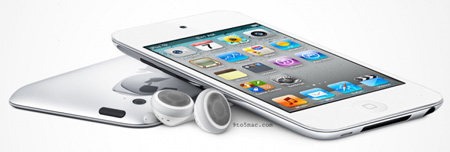 Эскиз iPod touch белого цвета
