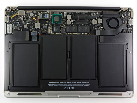 Компоновка новых MacBook Air