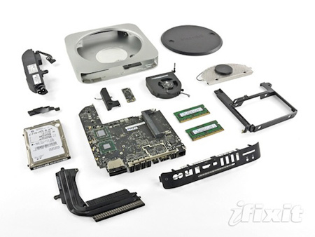 iFixit опубликовал фотоотчет о разборке новой модели компьютера Mac mini