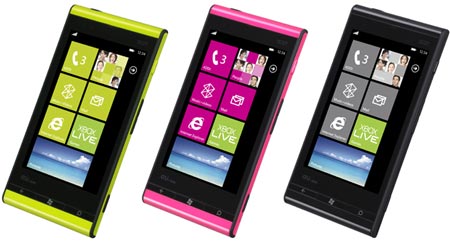первый в мире смартфон с ОС Windows Phone Mango — Fujitsu Toshiba IS12T