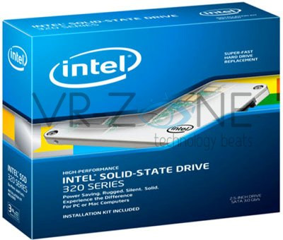 Стоимость твердотельных накопителей Intel 320 Series будет простираться от $109 до $1119