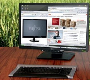 Fujitsu привезла на CeBIT первый в мире беспроводной монитор