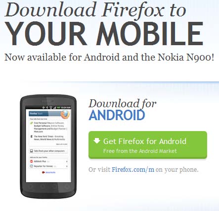Firefox 4 для Android и Maemo